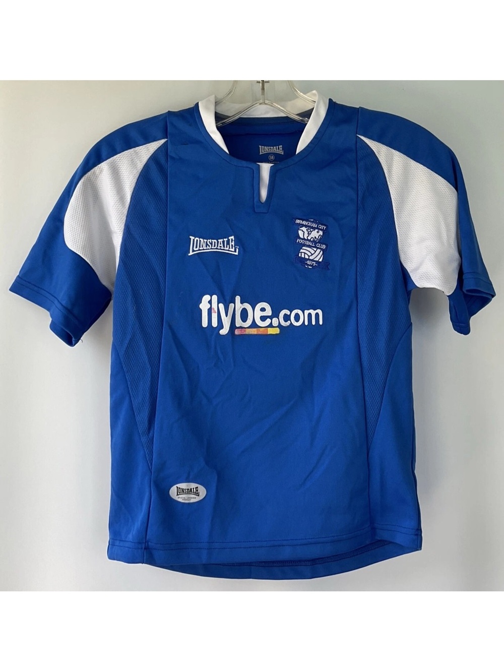 BIRMINGHAM CITY 2005/2006 FOOTBALL SHIRT JERSEY HOME LONSDALE ORIGINAL SIZE SB